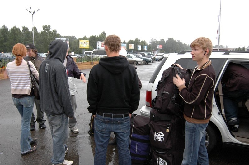 Аэропорт Красноярска.