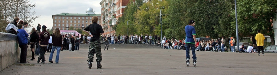 Вот так это выглядело со стороны