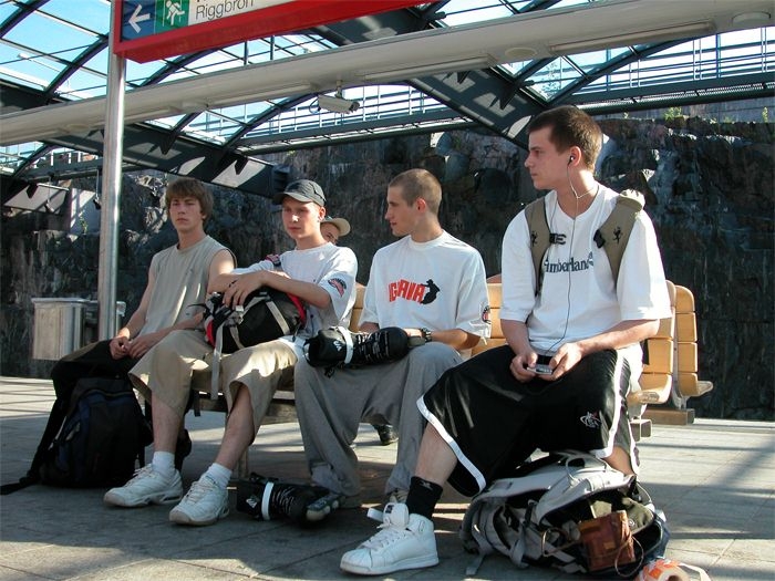 Метро... Хельсинки, Финляндия