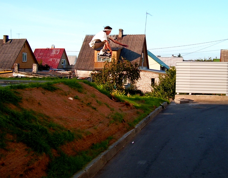 Забавный полет - Миг - Эстония г. Нарва