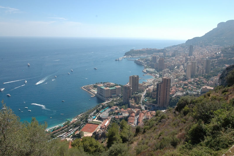 вид на Монако