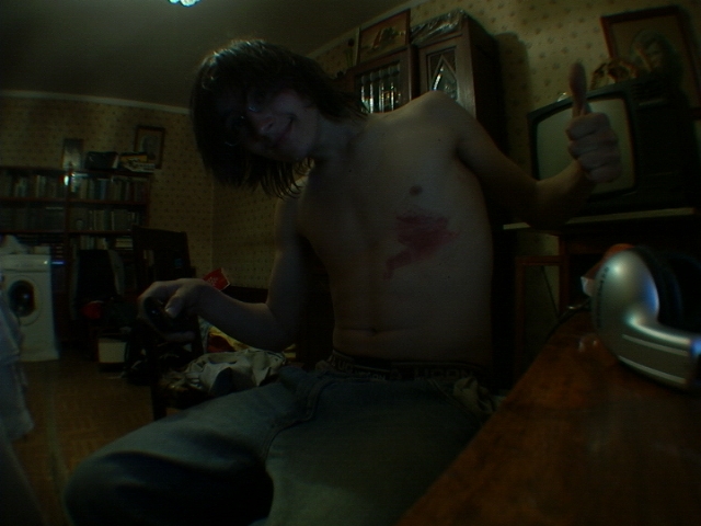 Покатал в парке.